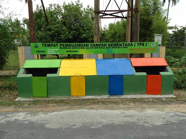 Pembangunan Tempat Penampungan Sementara (TPS) Desa Dukuh Kecamatan Ciasem