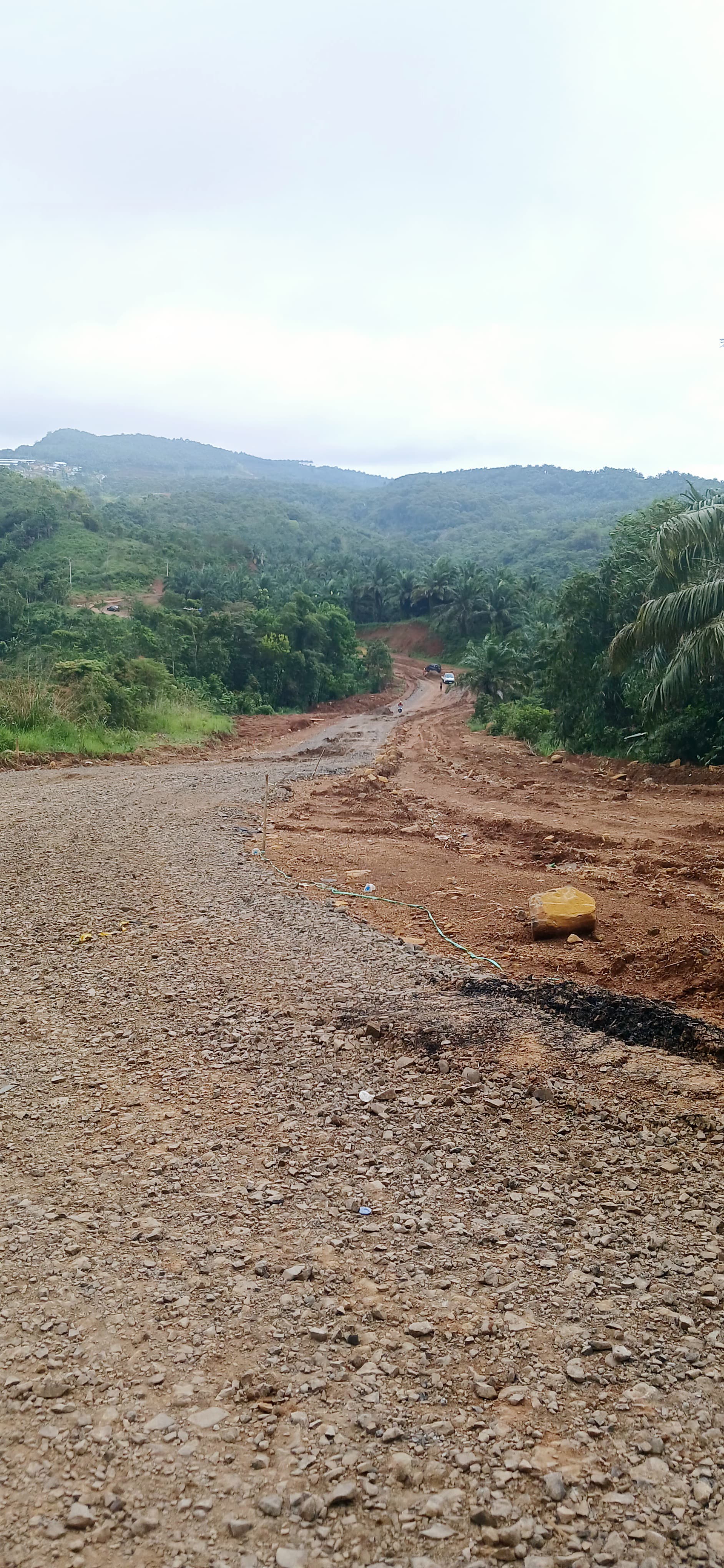 Pembangunan Jalan Serangpanjang - Cipeundeuy