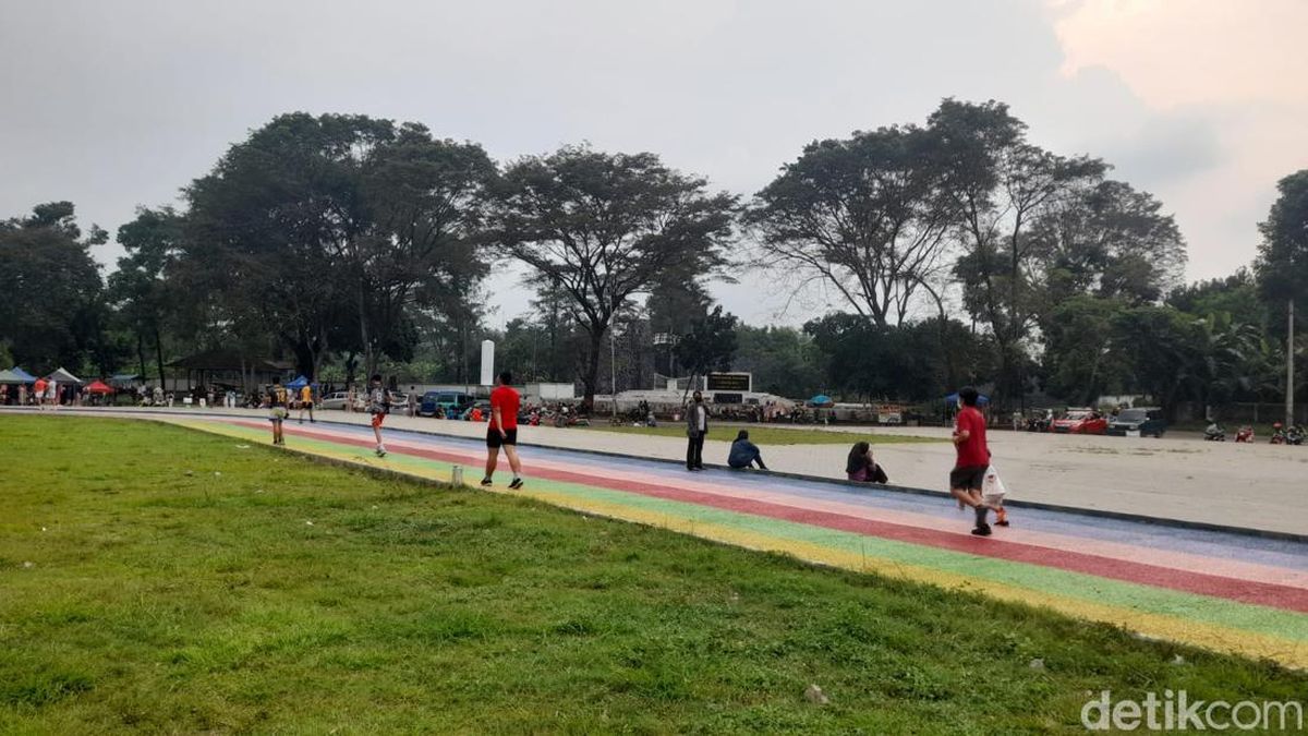 RTP Joging Track dan Penataan Lapang Bermar Desa Pasirbungur Kecamatan Purwadadi